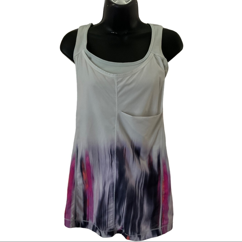 LULULEMON RACER SHIRT WITH WORKOUT BRA ATTACHED